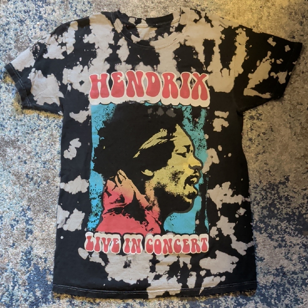 Hendrix Graphic Tie-Dye T-Shirt